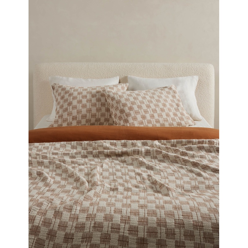 Basketweave Cotton Sham