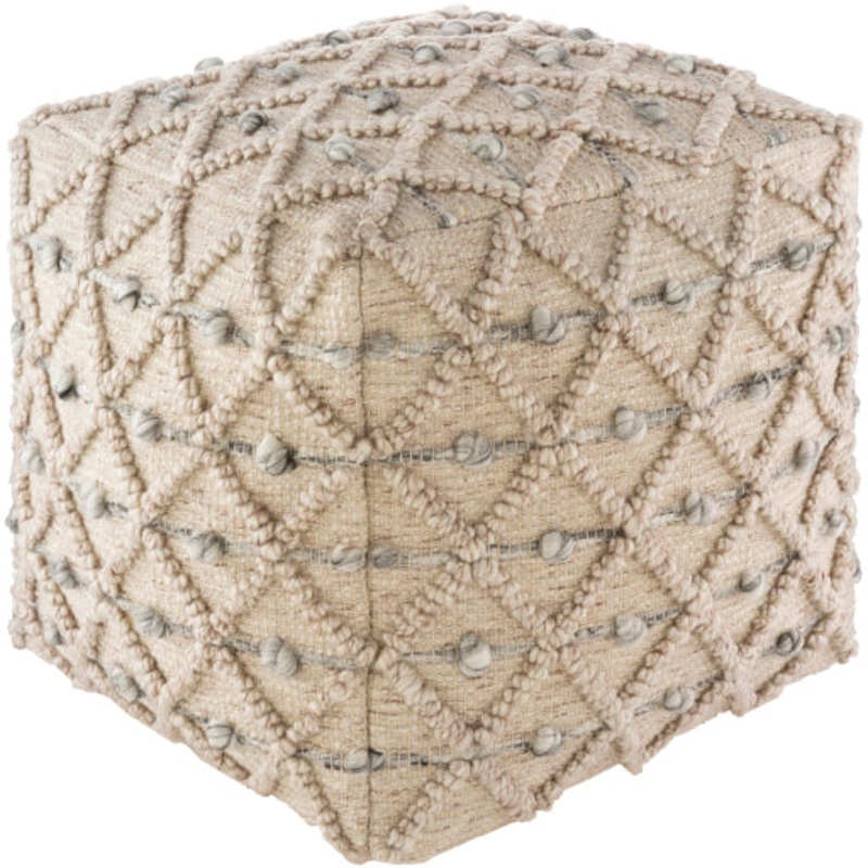 Stylish 18″H x 18″W x 18″D Pouf