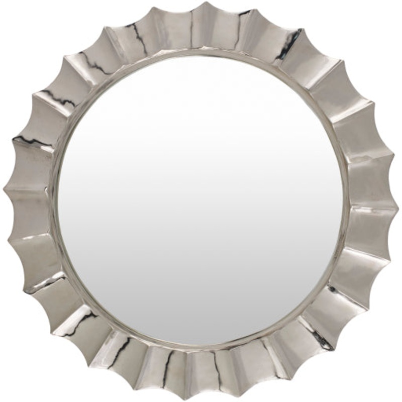Aesthetic Tejasvi 35-inch Accent Mirror – Mid-Century Modern Decor