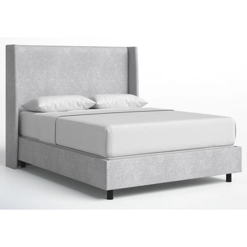 Tilly Upholstered Bed Zuma Pumice