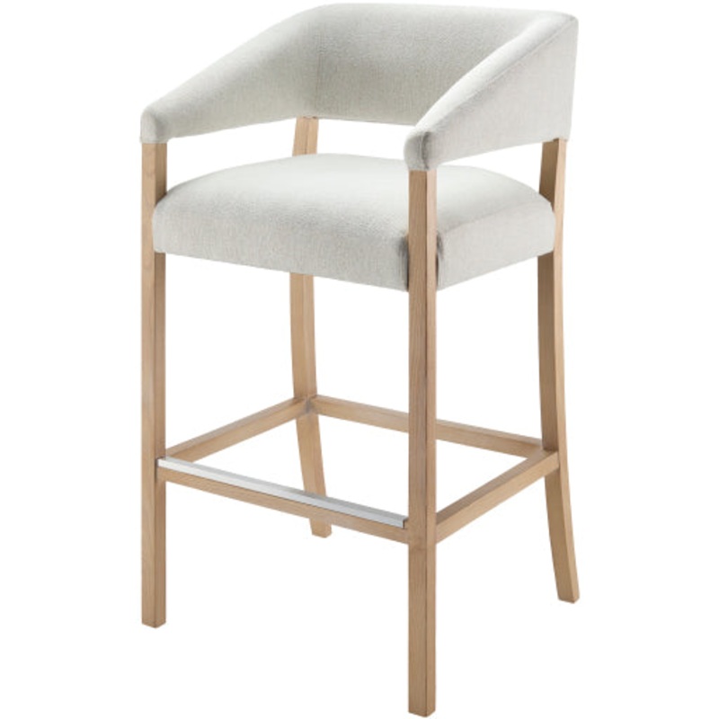 Sophistication in Simplicity – Grace 42″H x 22″W x 21″D Bar Stool