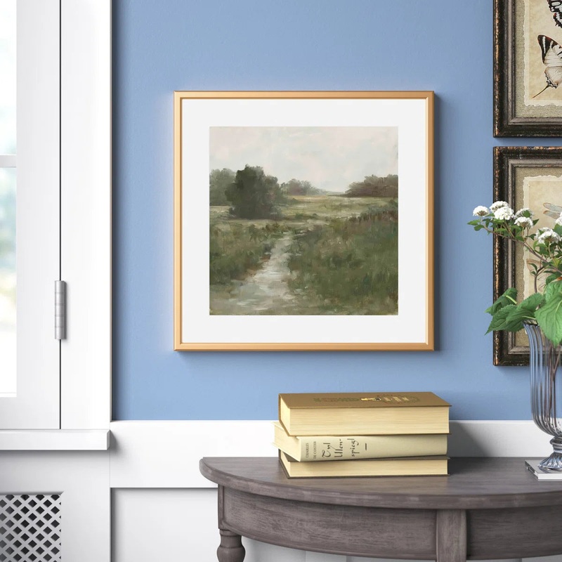 Tranquil Fen I by Ethan Harper Painting Print 36×36