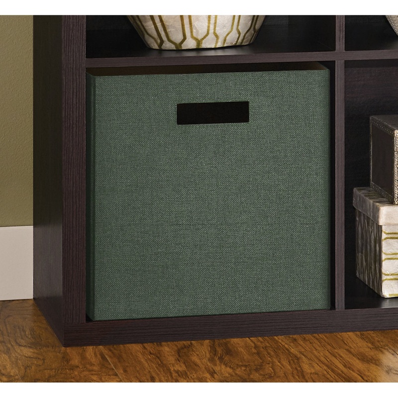 Decorative Storage Fabric Bin ClosetMaid Color: Green