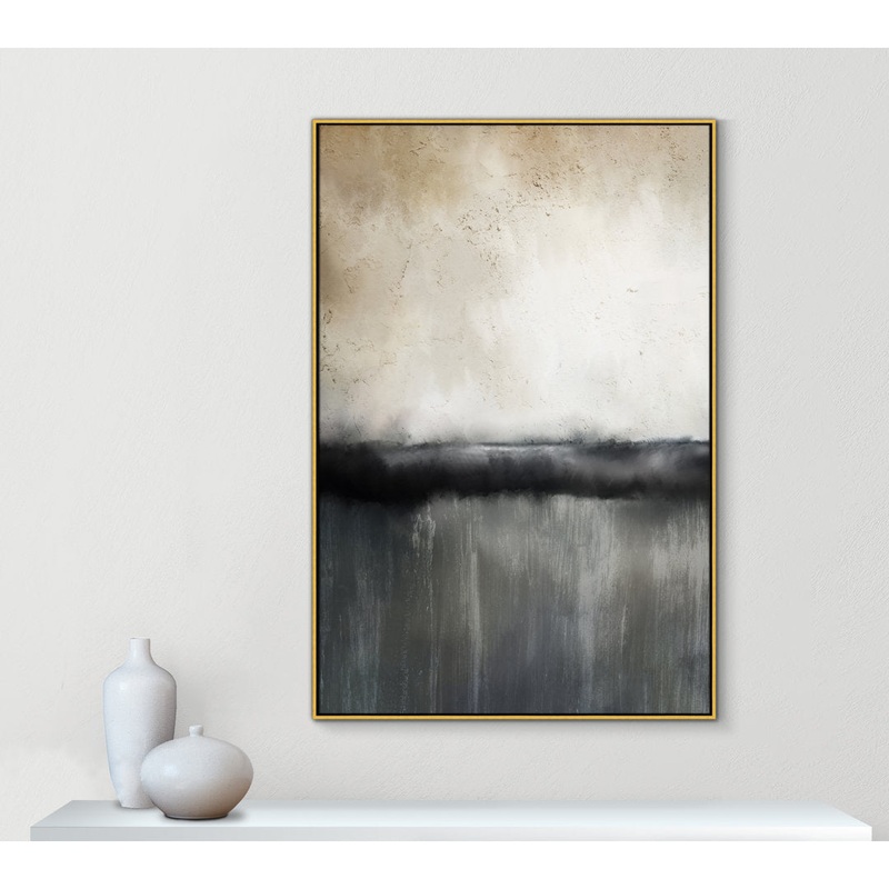 Sunset by Kimberly Allen Print Joss & Main Size: 61.5″ H x 41.5″ W x 2″ D Format: Gold Framed Canvas