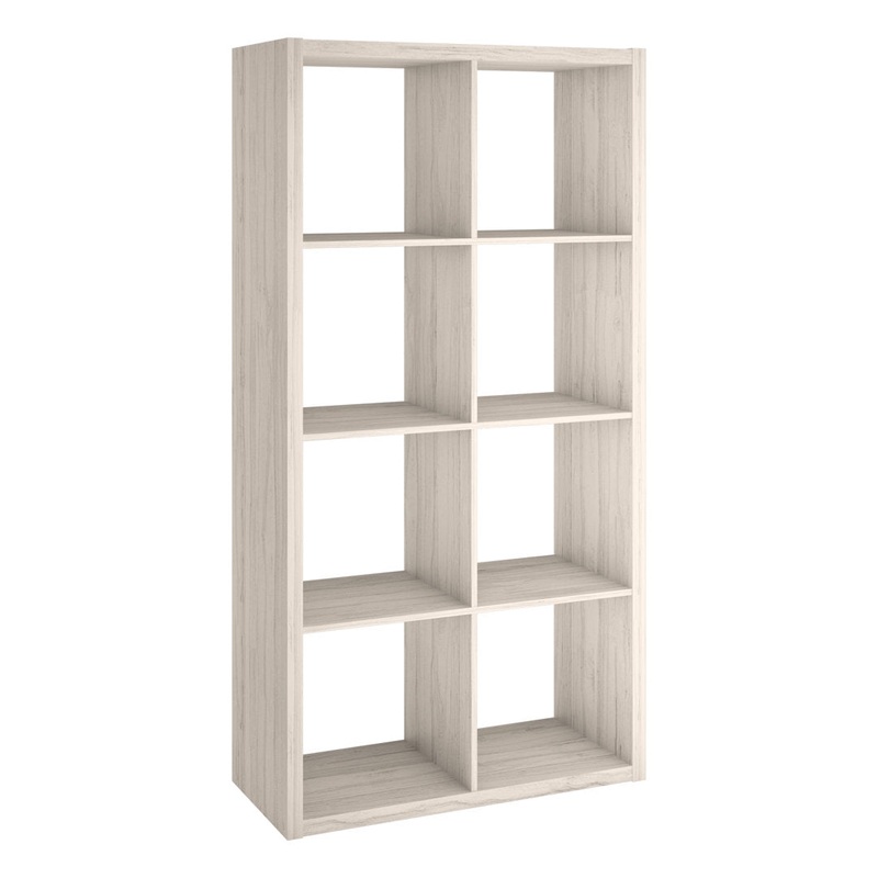 29.87” H x 57.95” W Cube Bookcase ClosetMaid Color: Bleached Walnut