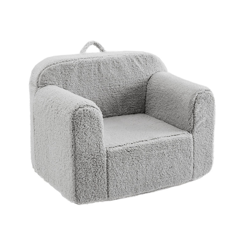 Alexia Kids Club Chair Mack & Milo Color: Gray