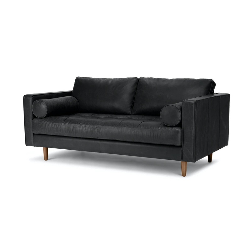 Sven Oxford Black 72″ Sofa
