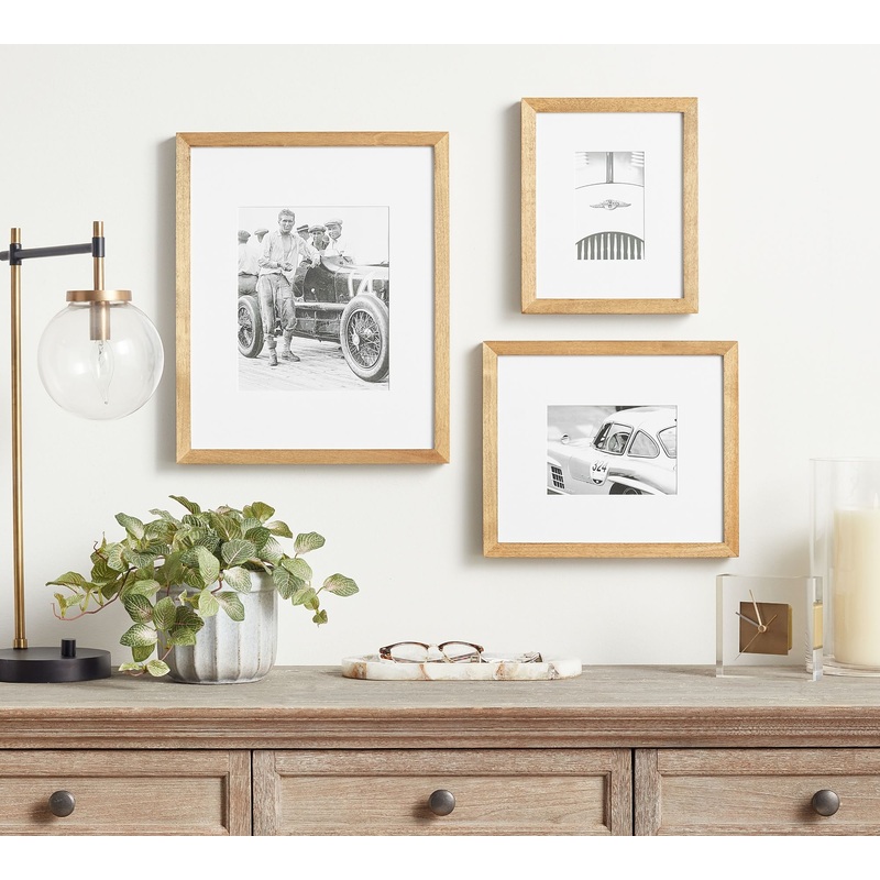 3 Piece Wood Gallery Frame Set-9″ x 11″