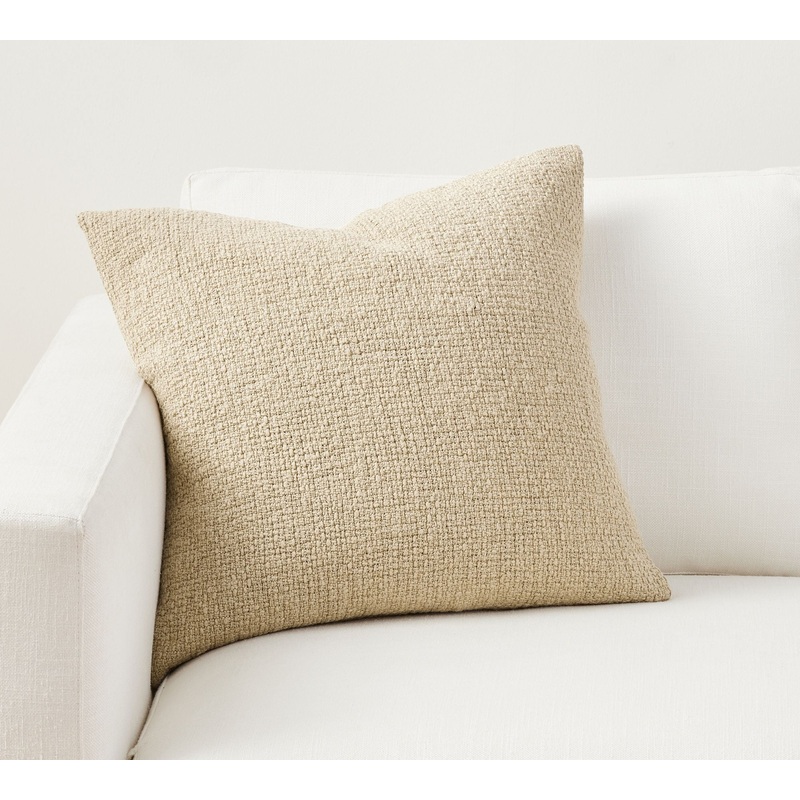 Textured Solid Slub Pillow