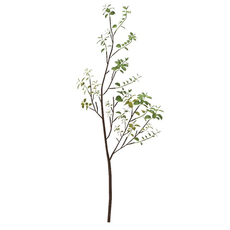 46” Faux Foliage Branch