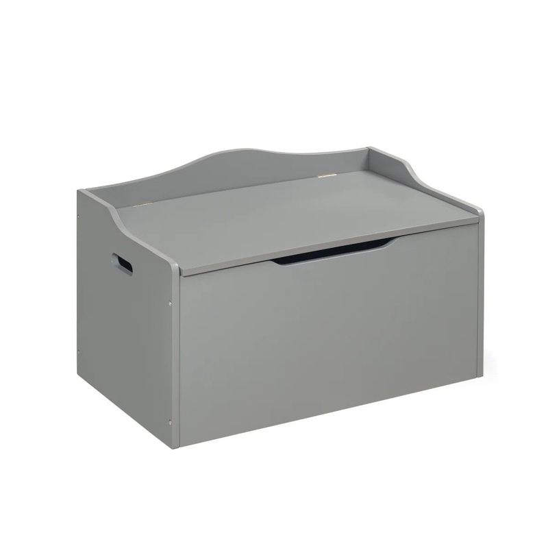 Akena Harriet Bee Toy Storage Bench Harriet Bee Finish: Gray