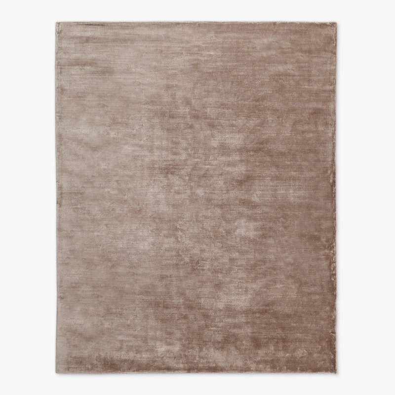 Anders Dusty Rose Pink Tencel Lyocell Area Rug-9’x12′