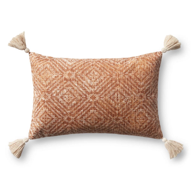 Bayeux Tassels Cotton Throw Pillow