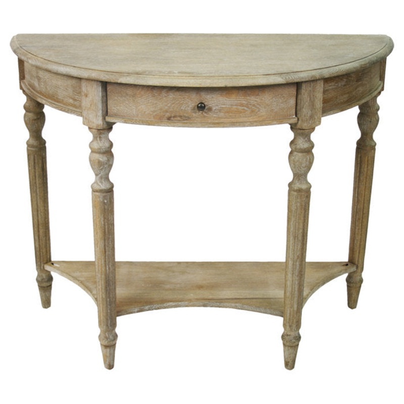 39” Solid Wood Console Table