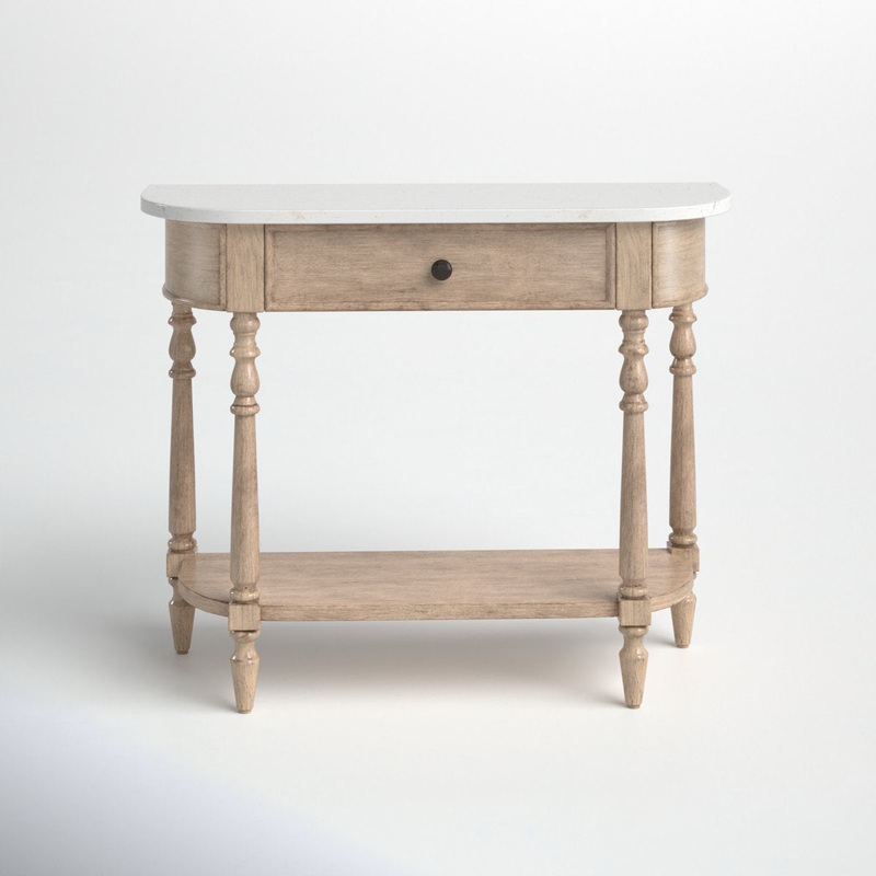 Aberdale 40” Console Table with Marble Top