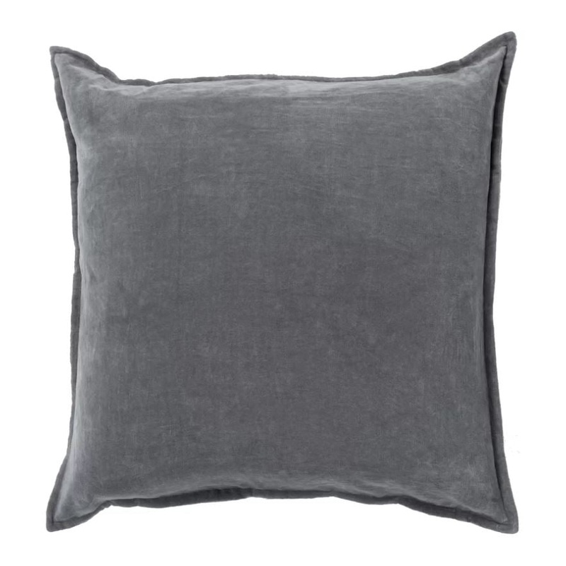 Bradford Cotton Throw Pillow with insert-22”x22”