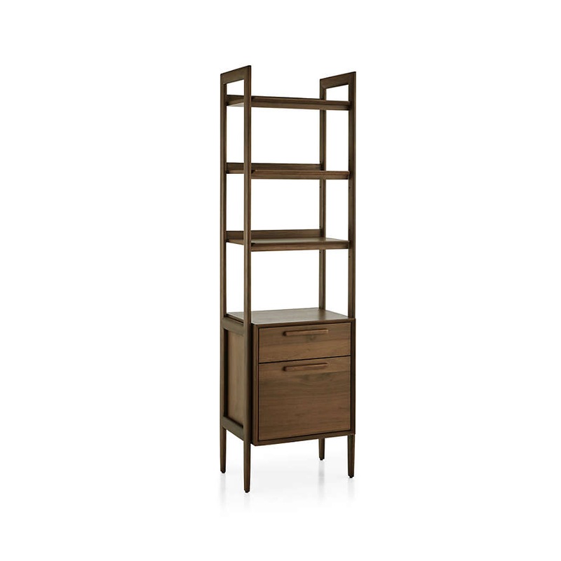 Tate Bookcase File Cabinet