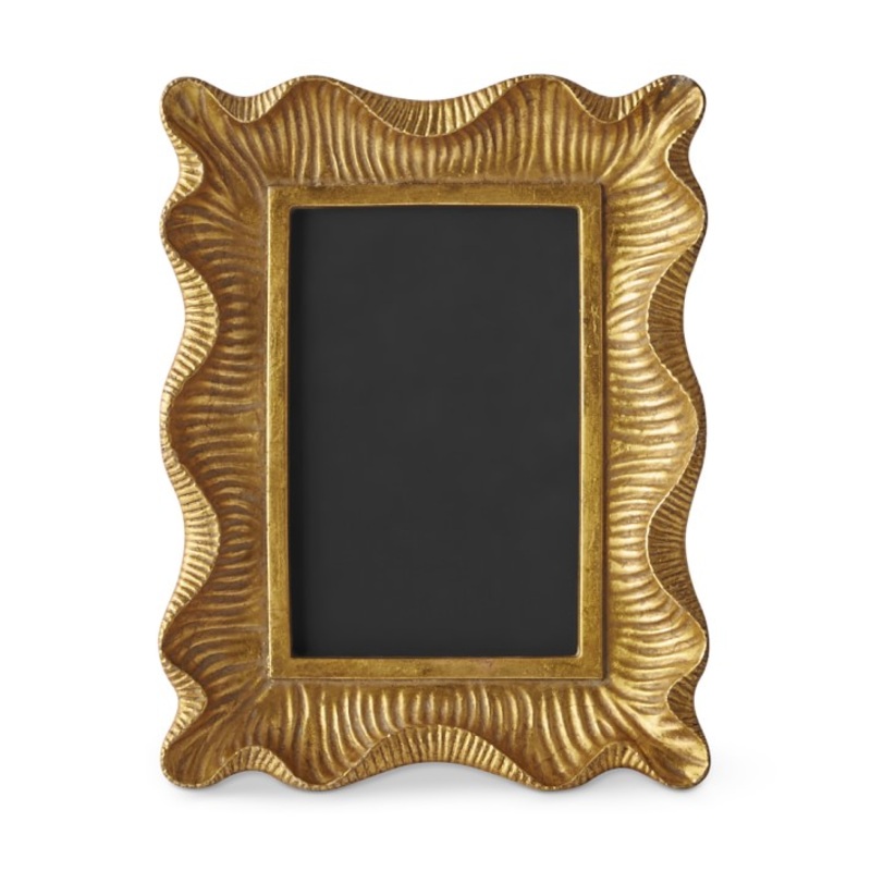 Aerin Gold Scalloped Gallery Frame-4″x6″