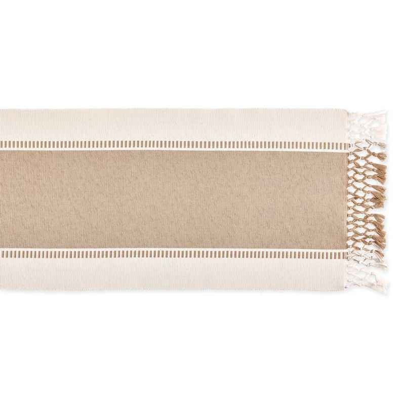 Kizer Striped 100% Cotton Table Runner