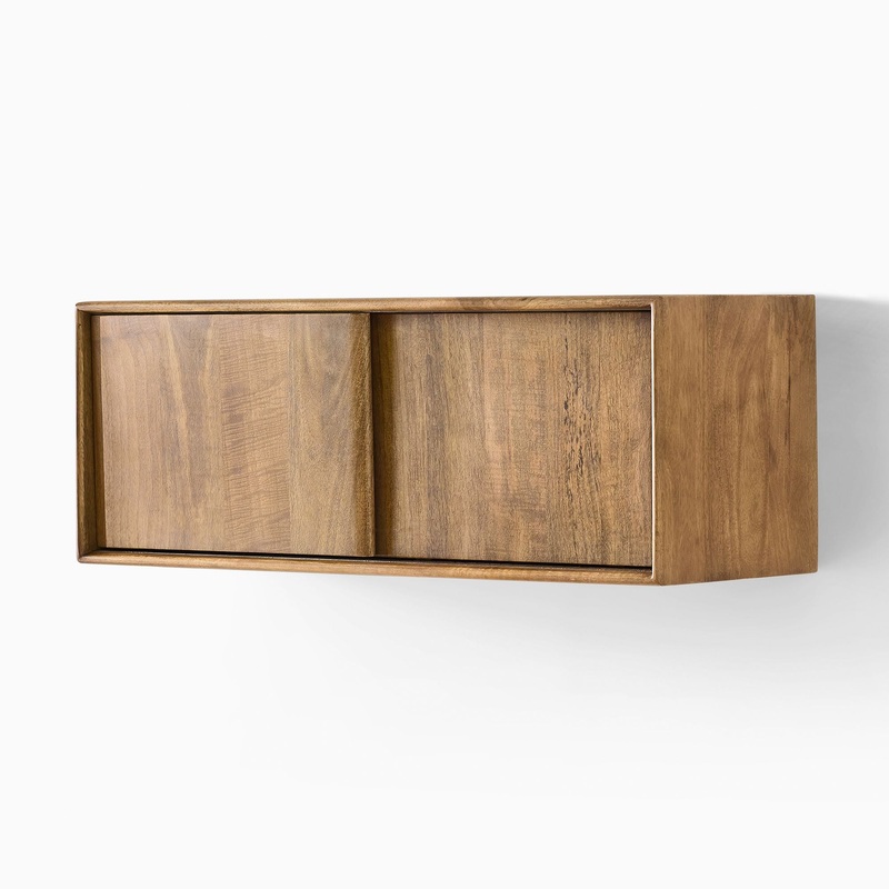 Anton Closed Floating Cubbies Set of 2