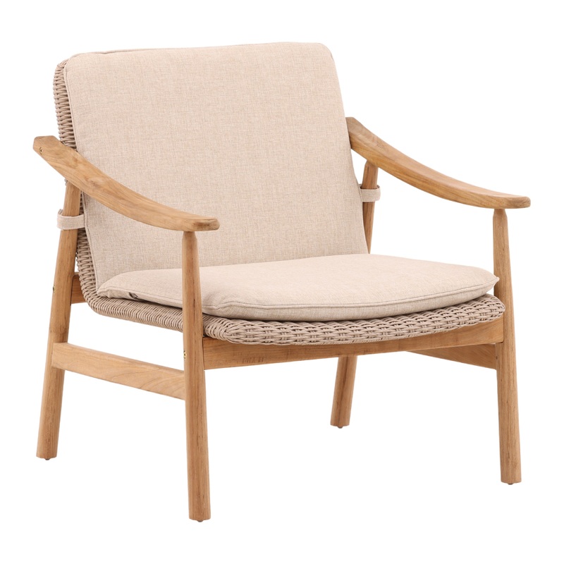 Breezy Bliss Outdoor Accent Chair – Golden Hue