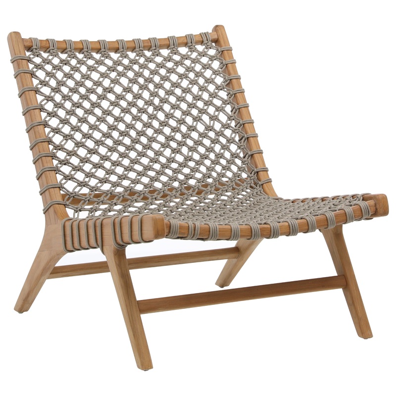 Taupe Wicker Garden Settle