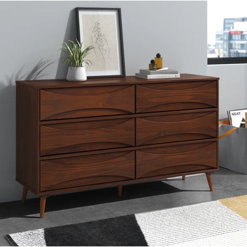Amoakuh 6 Drawer Dresser