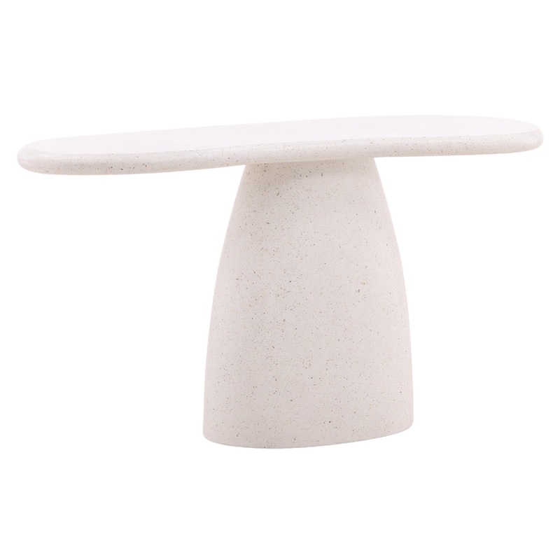 Breezy Terrace Solid-Core Table – Ivory