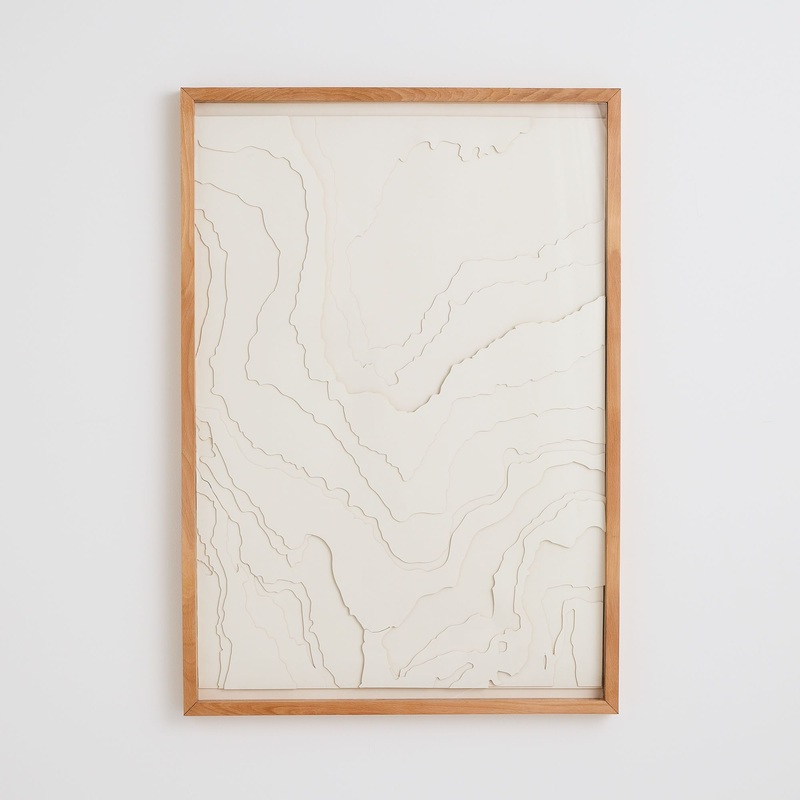 Waves Dimensional Wall Art-28″x40″