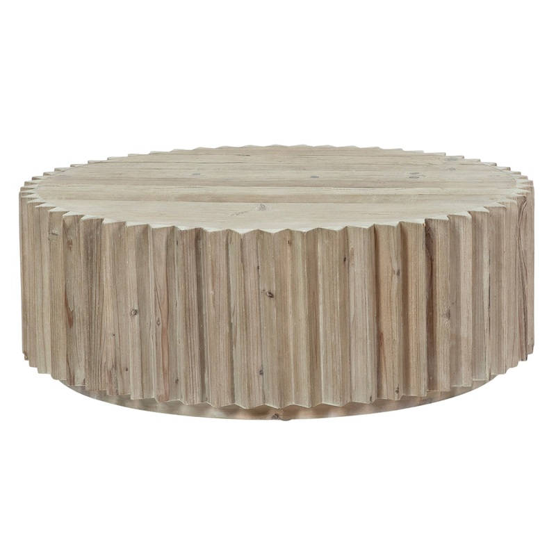 Urbane Reclaimed Wood Square Coffee Table