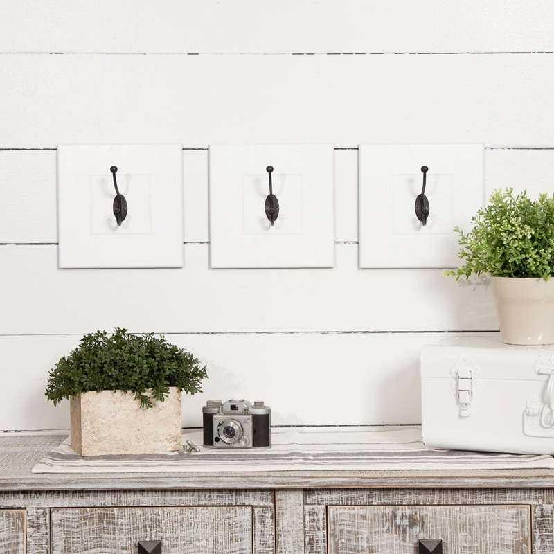 3 – Hook Wall Hook (Set of 3) Red Barrel Studio Color: White