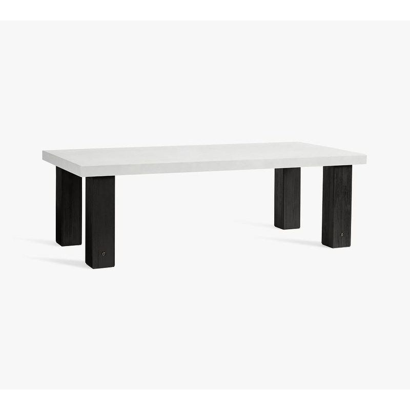 Abbott Chunky Leg Dining Table Black