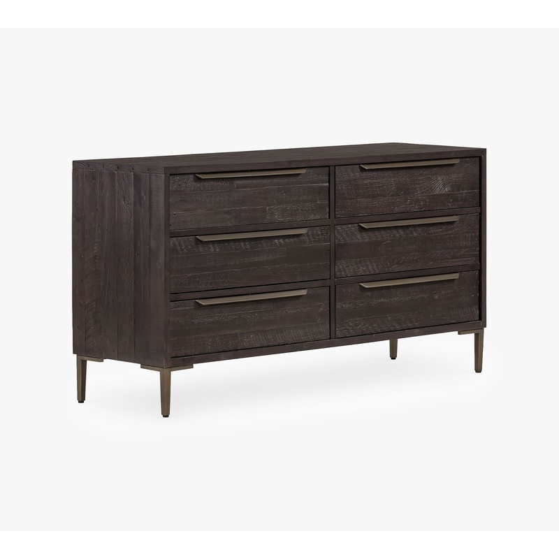 Braden Reclaimed Wood 6 Drawer Dresser