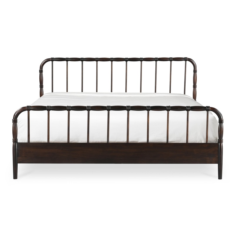 Timeless Elegance Solid Wood Turned Bed