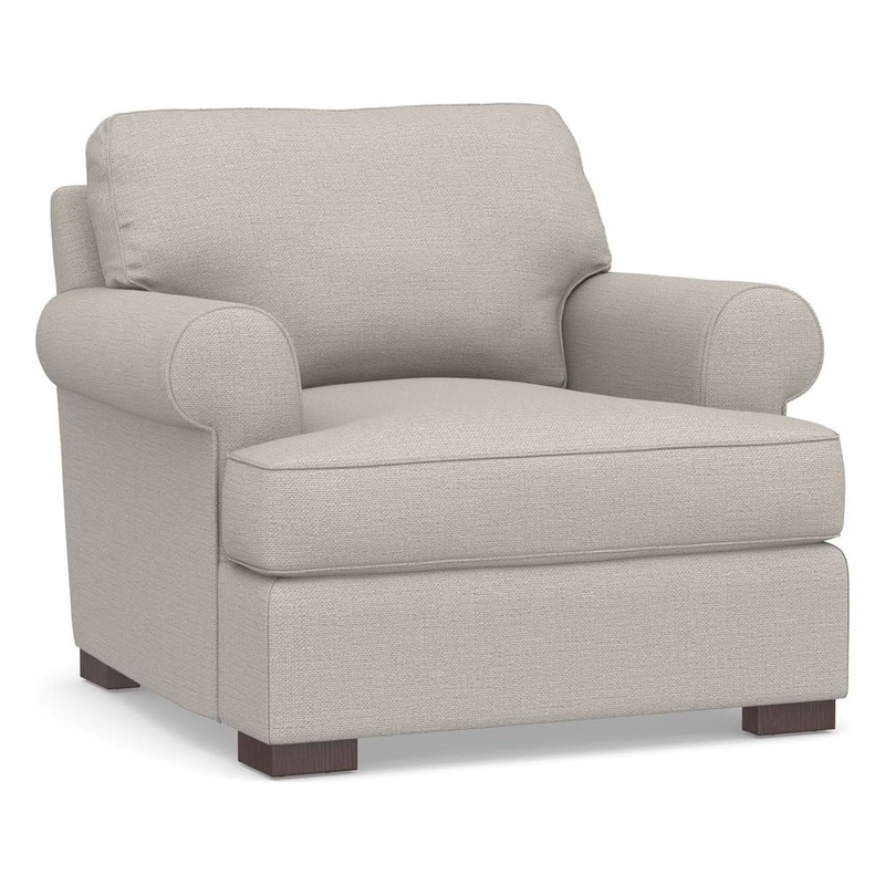 Townsend Roll Arm Upholstered Armchair