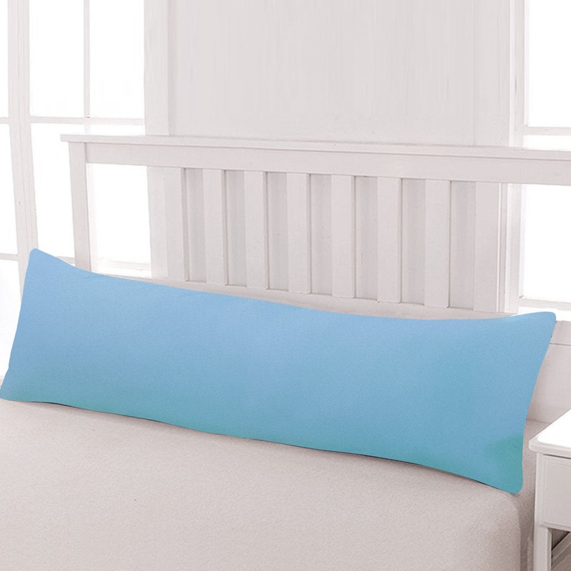 Body Pillow Cover, 1800 Brushed Microfiber Body Pillowcase with Envelope Closure – 20×54 Inches – NTBAY NTBAY Color: Sky Blue