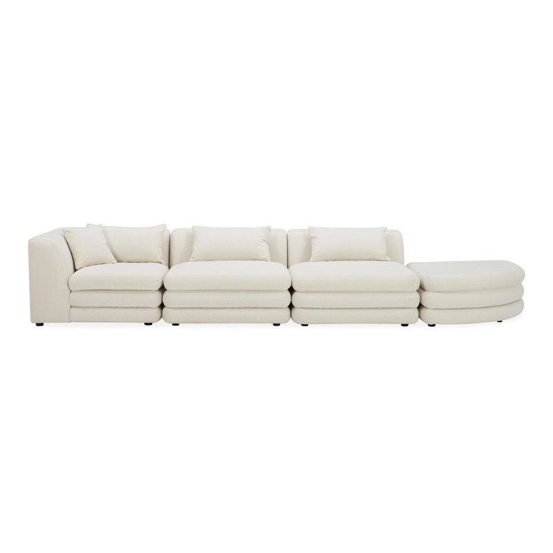 Vintage-Inspired Layered Lounge System
