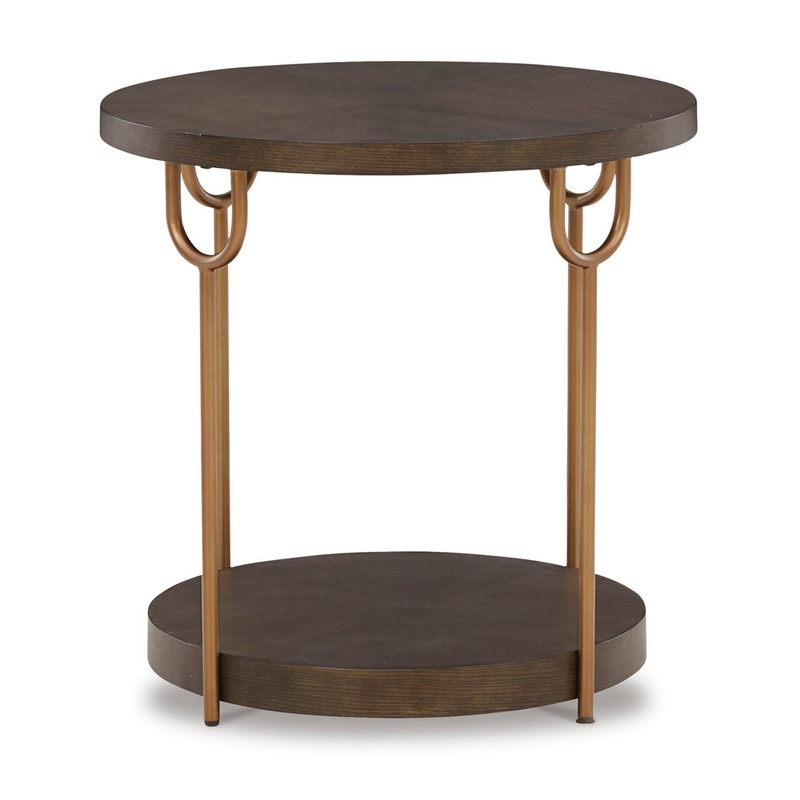 Alfaretta End Table with Storage Mercer41