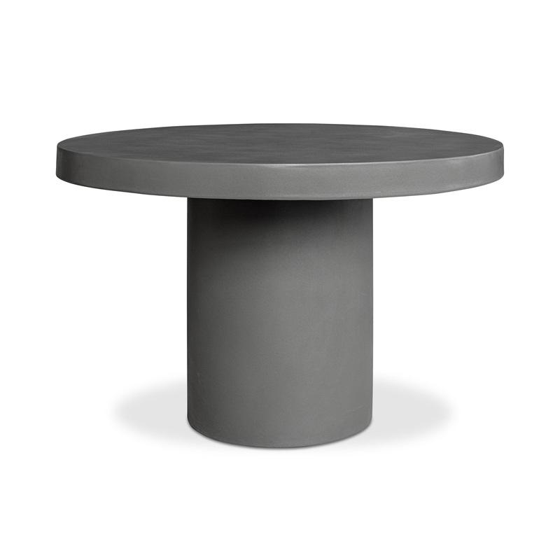 Modern Concrete Garden Round Table