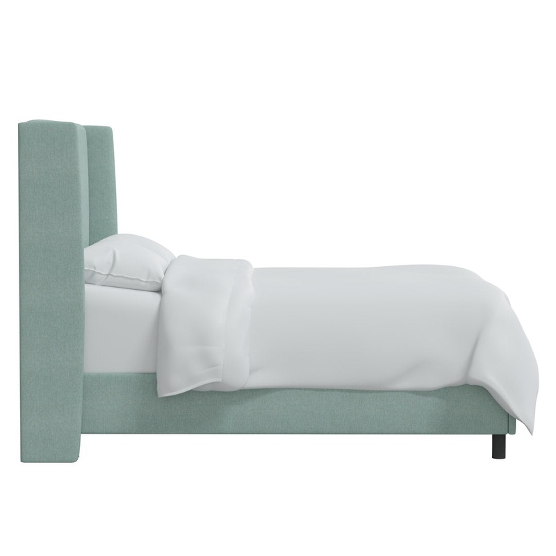 Tilly Upholstered Bed Joss & Main Color: Milsap Dew Sustain Tweed Size: California King