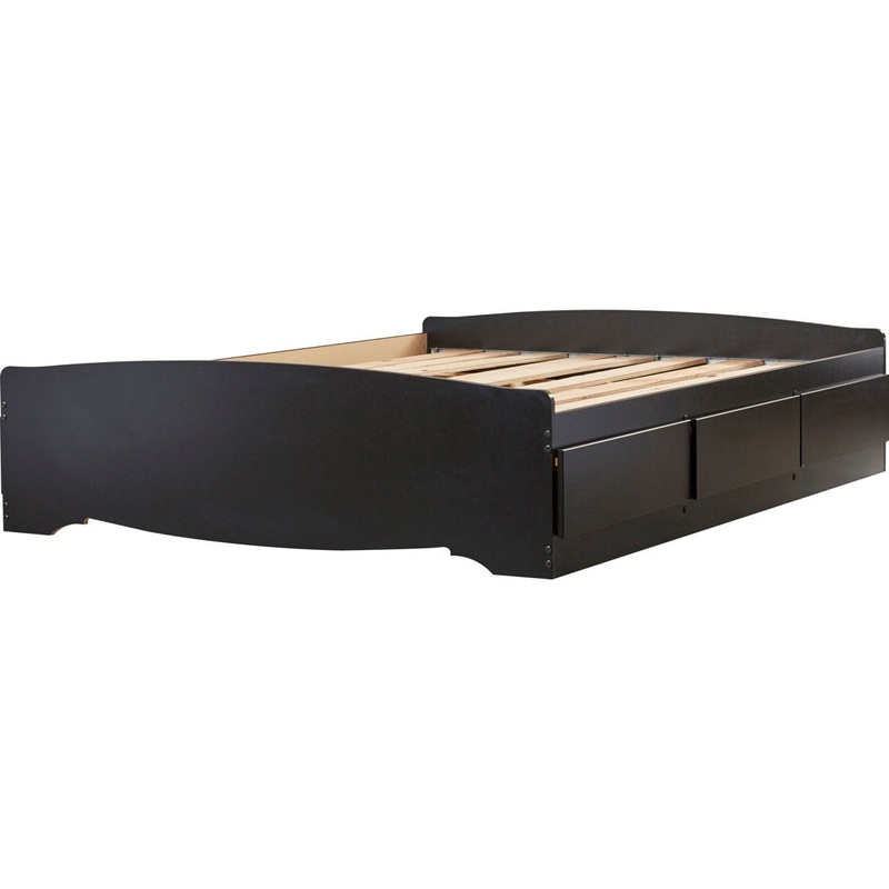 Keionna Mate’s Platform Storage Bed with 6 Drawers Latitude Run Color: Maple Size: Queen