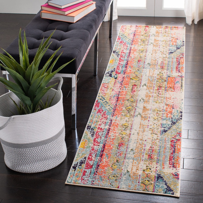 Wooler Performance Southwestern Rug Bungalow Rose Rug Size: Runner 2’2″ x 18′