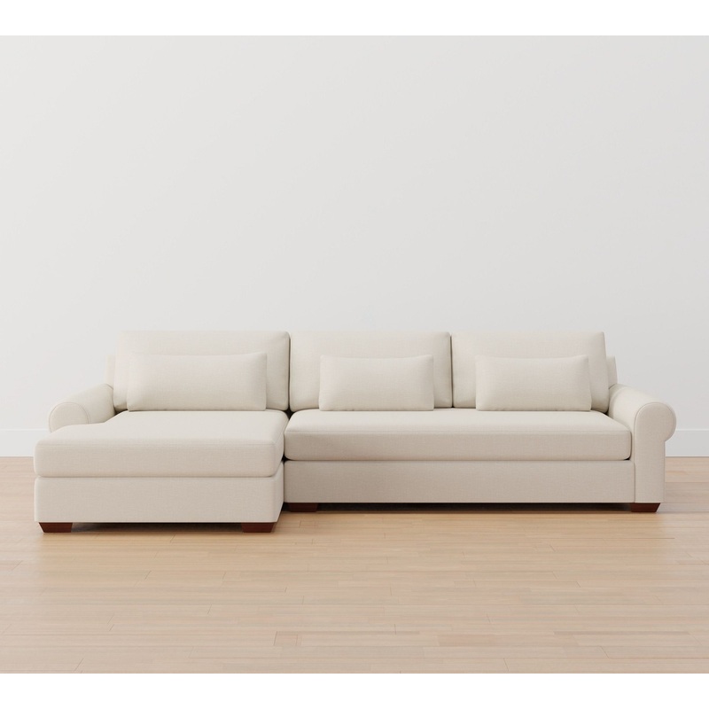 Big Sur Roll Arm Deep Seat Upholstered Sofa