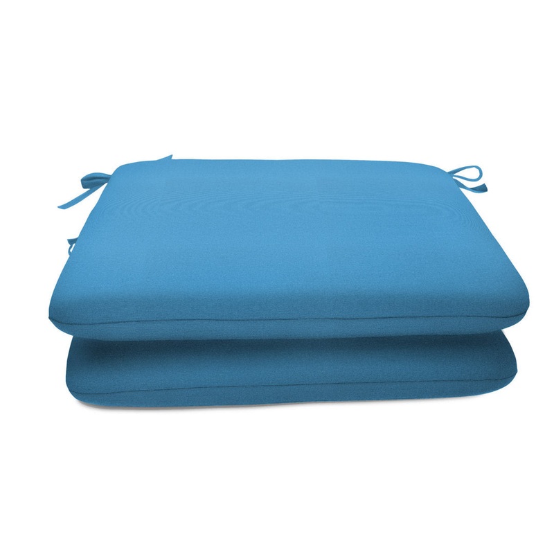 Outdoor Sunbrella Seat Cushion (Set of 2) Sol 72 Outdoor Cushion Color: Canvas Capri Sunbrella Cushion Size: 18″ W x 18″ D