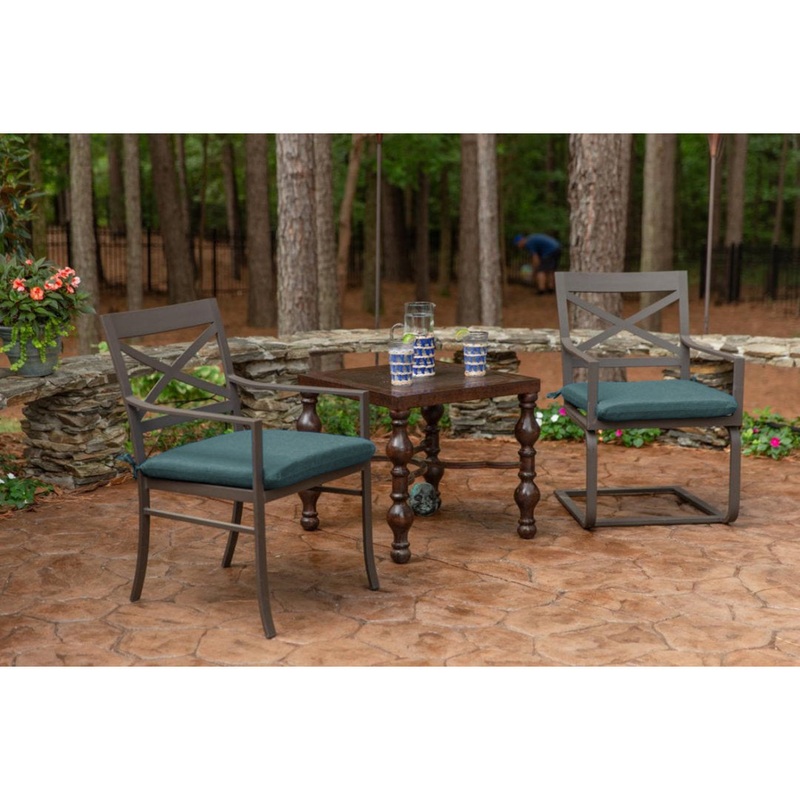 Outdoor Sunbrella Seat Cushion (Set of 2) Sol 72 Outdoor Cushion Color: Cast Lagoon Sunbrella Plainweave Cushion Size: 18″ W x 18″ D
