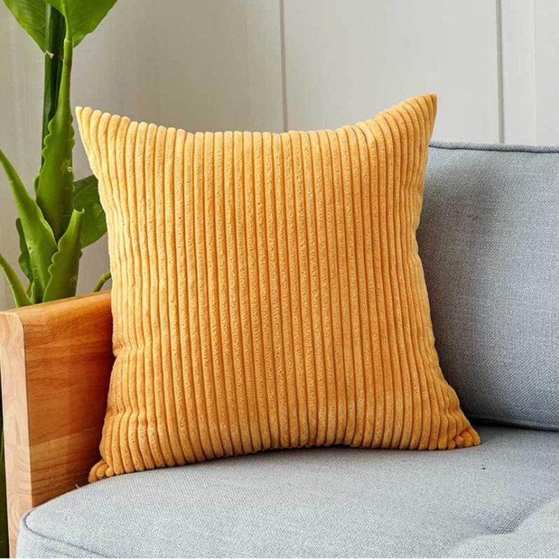 ZT34 Square Pillow Cover & Insert (Set of 2) Beauty Acrylic Color: Yellow Size: 18″ x 18″