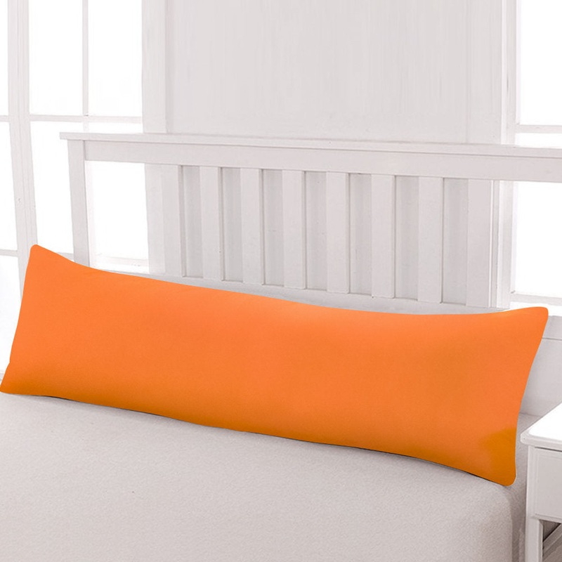 Body Pillow Cover, 1800 Brushed Microfiber Body Pillowcase with Envelope Closure – 20×54 Inches – NTBAY NTBAY Color: Orange
