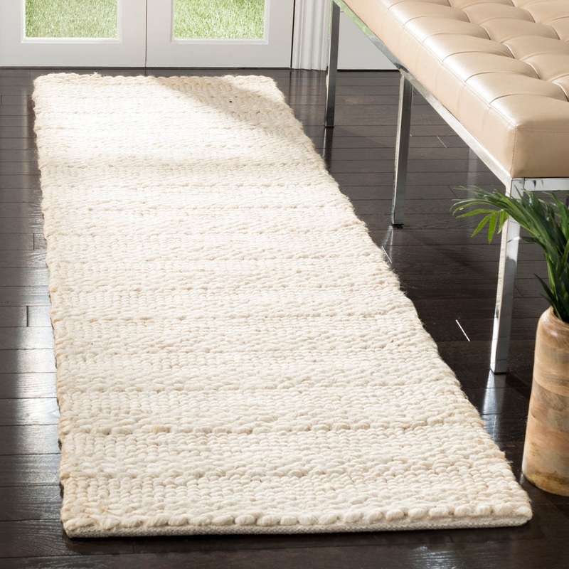 Stanwick Handmade Bleach Rug Birch Lane Rug Size: Runner 2’3″ x 16′