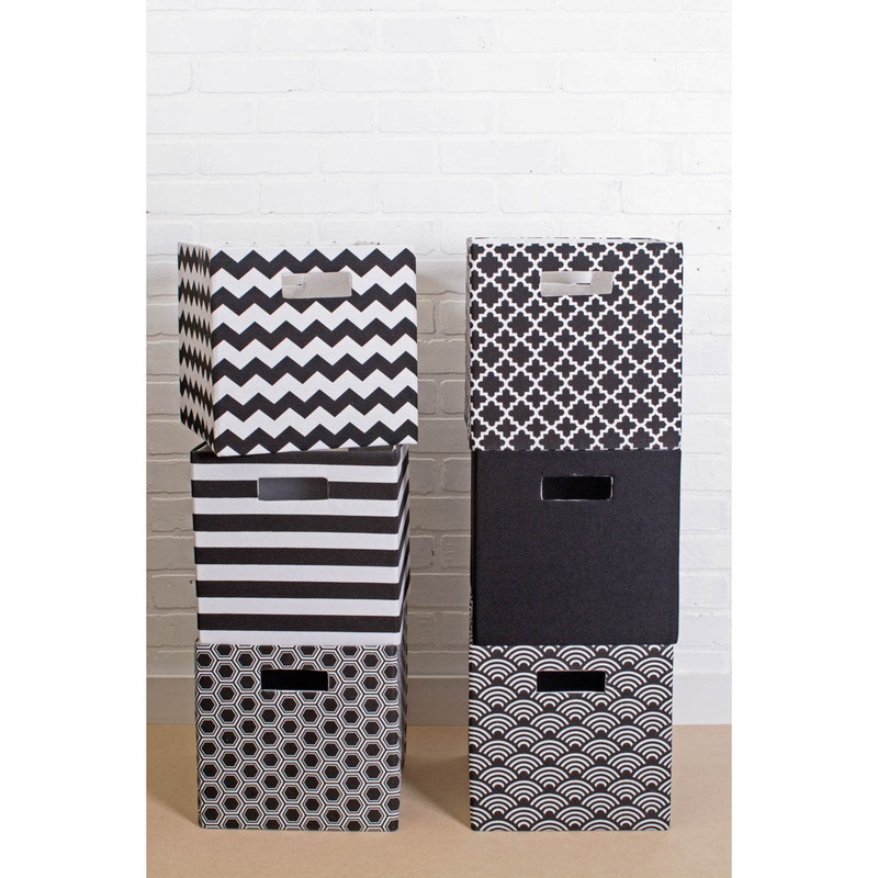 Solid Fabric Bin Ebern Designs Color: Black Size: 13″ H x 13″ W x 13″ D