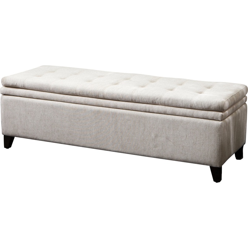 Tais Upholstered Flip Top Storage Bench Red Barrel Studio Upholstery: Off White